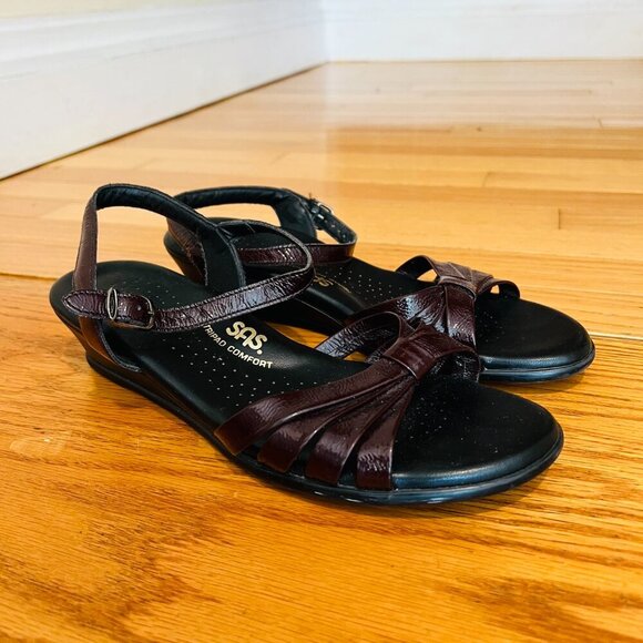SAS Tripad Comfort Leather Sandal Women's Size 8 M Made in USA - Picture 10 of 16